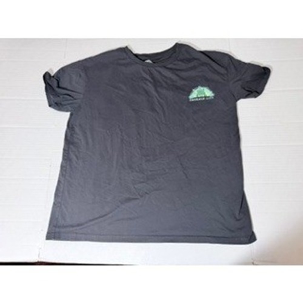 Wicked The Musical Emerald City Graphic T-Shirt Charcoal Gray Mens Medium